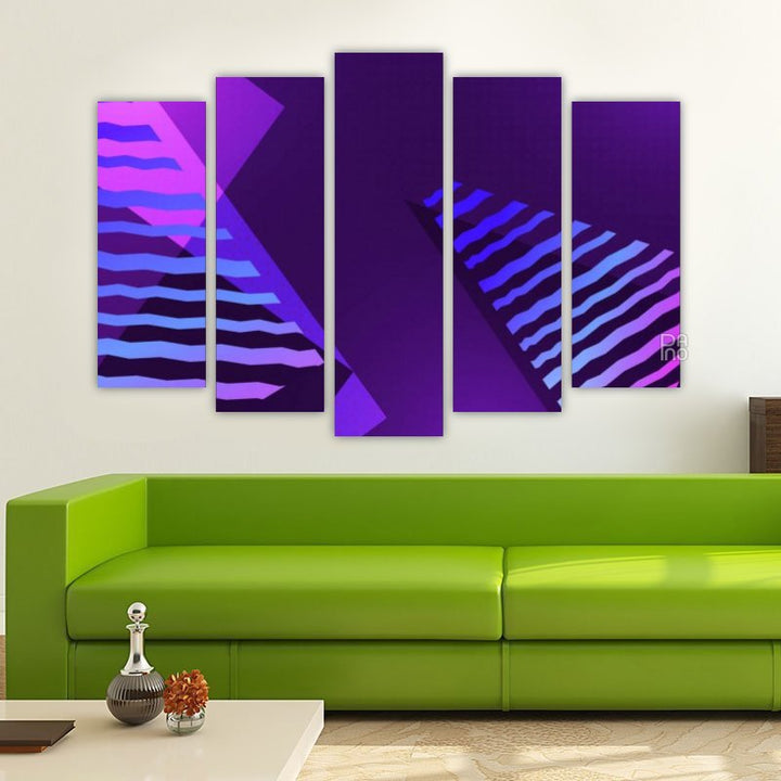Abstract geometric composition