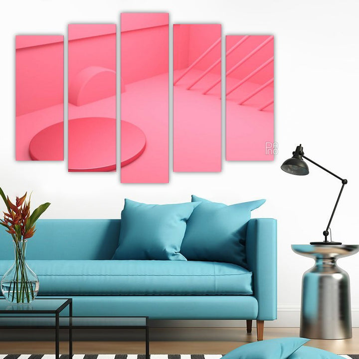 Abstract Background with Geometry