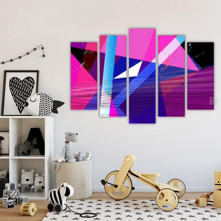 Geometric Colorful Objects