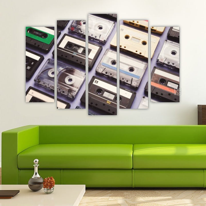 Vintage audio cassettes