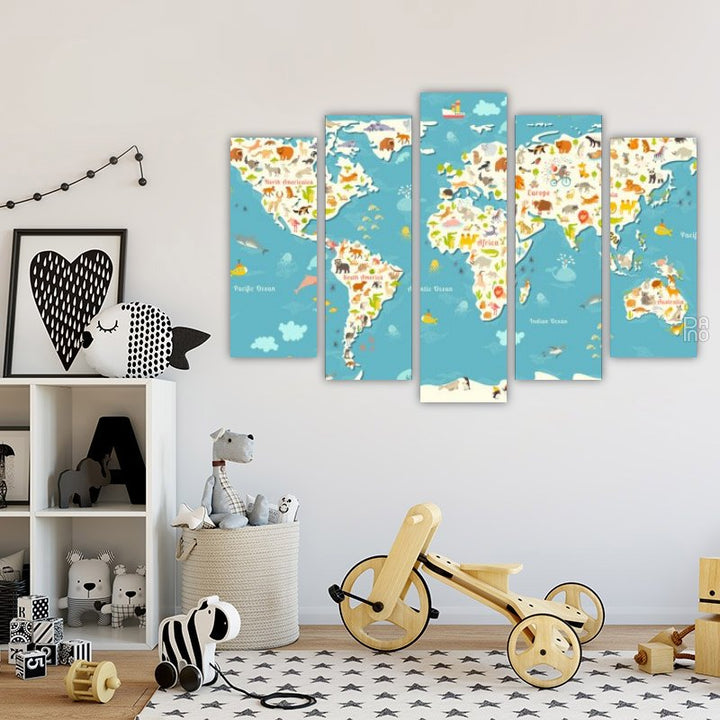 Animal World Map