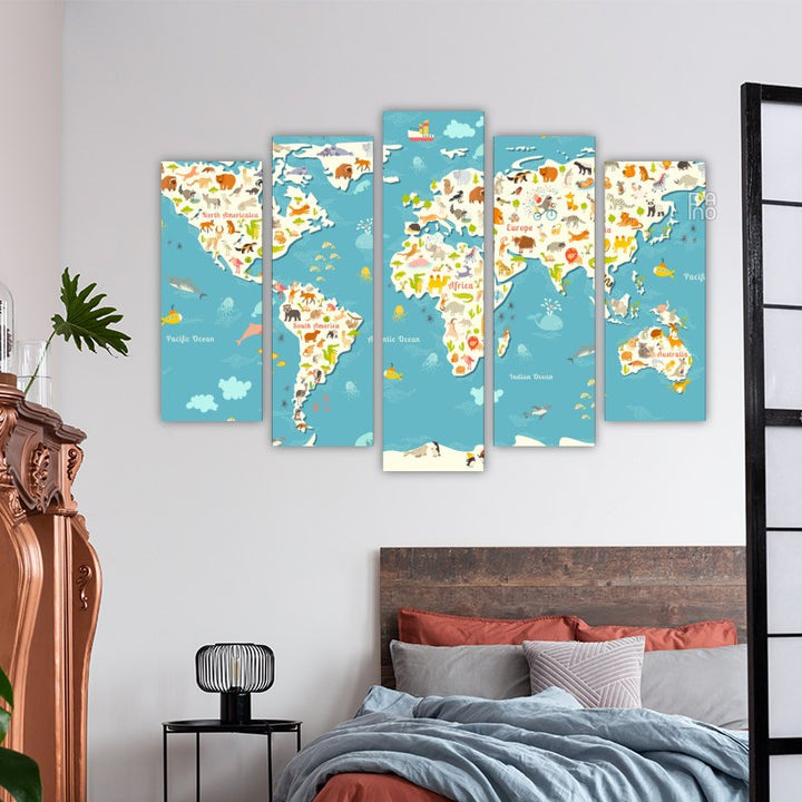 Animal World Map