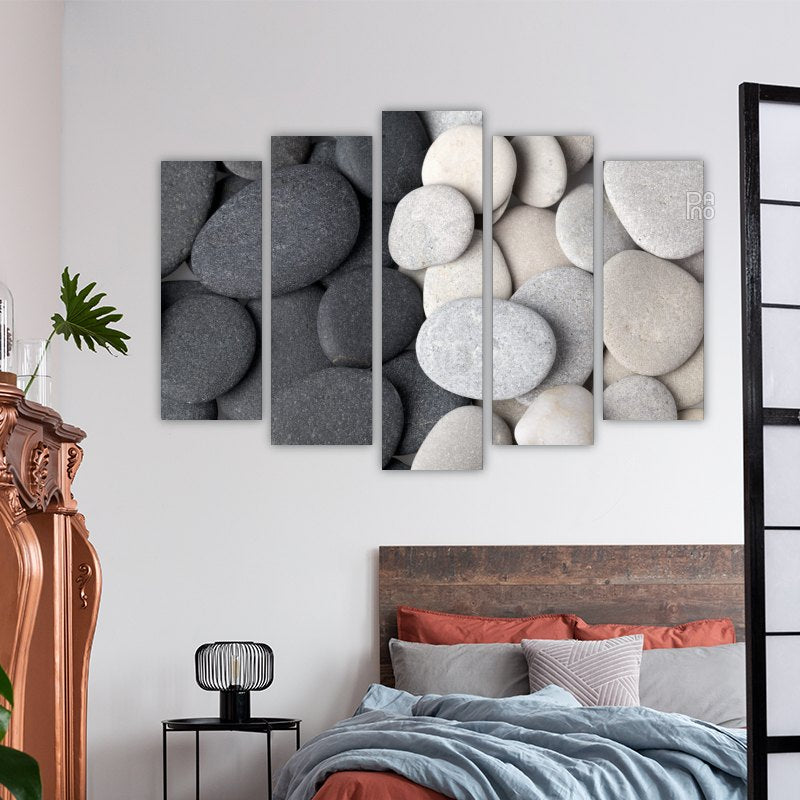 Black and White Stones