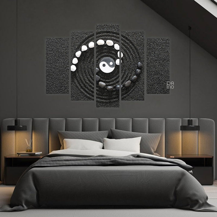 Zen Stones Yin and Yang