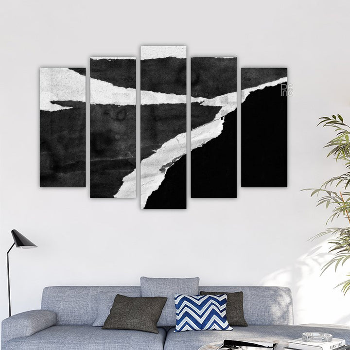 Schwarz-weiße Texturen