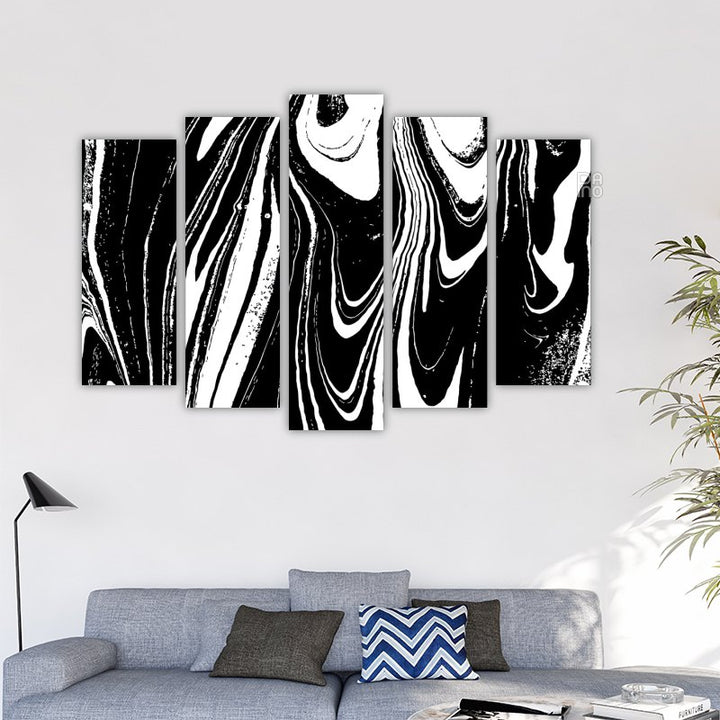 Black and white abstraction
