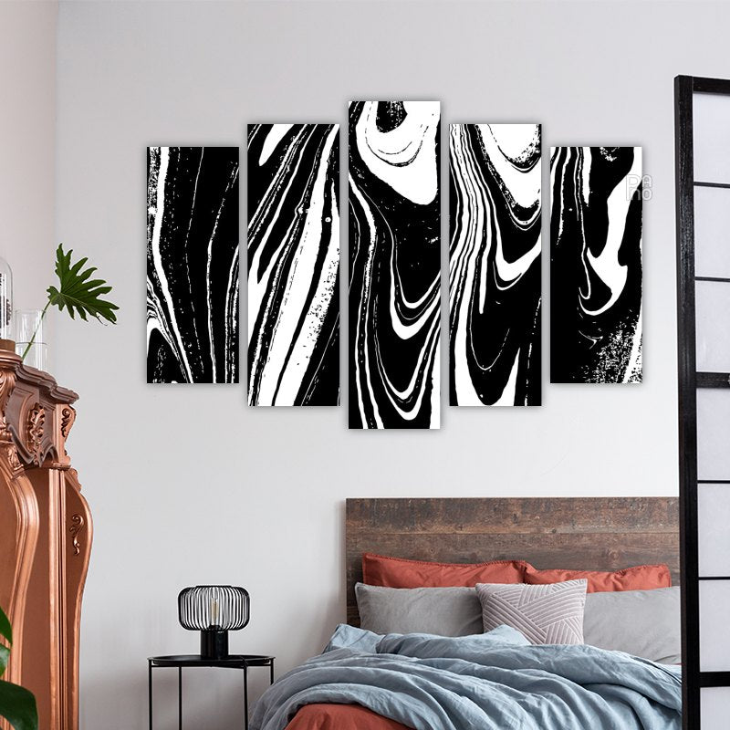 Black and white abstraction