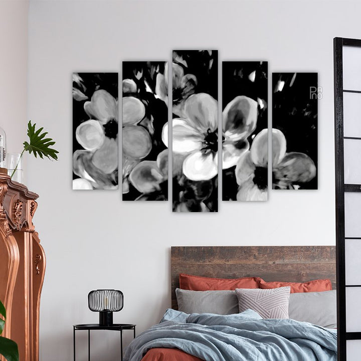 Stylized cherry blossoms