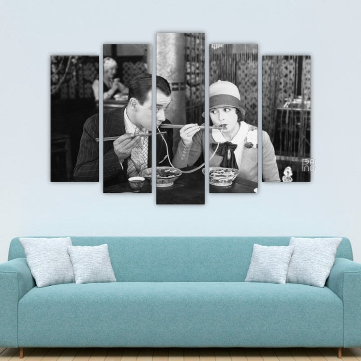 Couple in a Restaurant