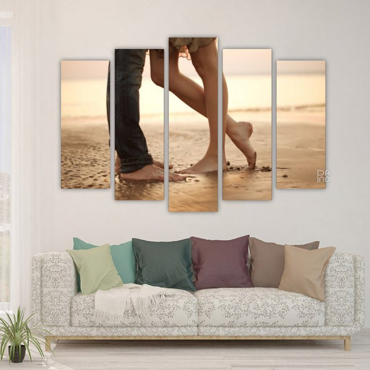 Liebespaar am Strand