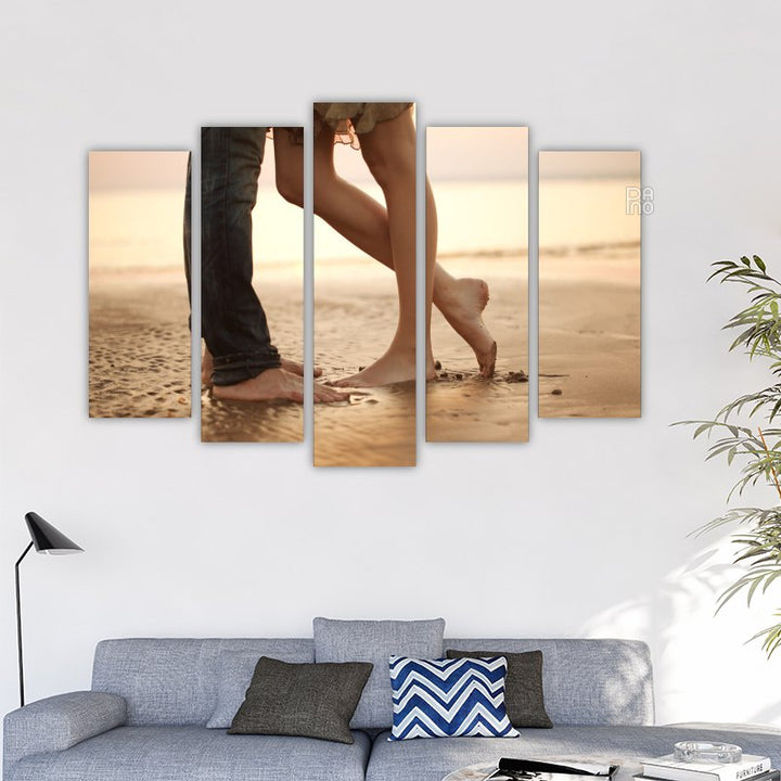Liebespaar am Strand