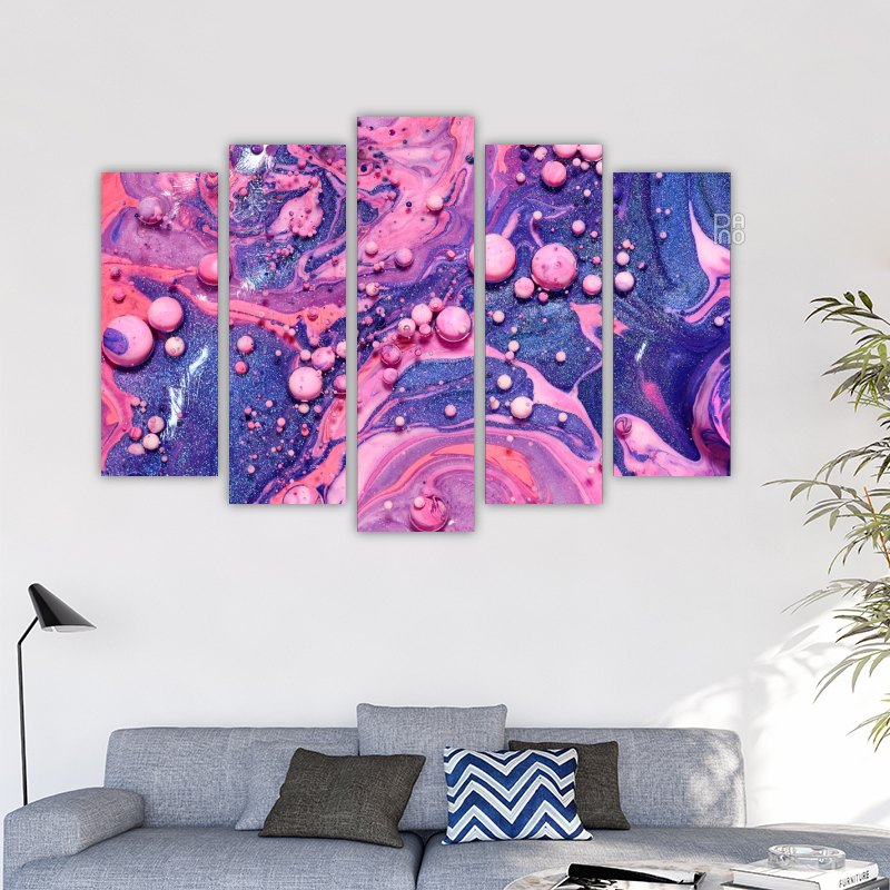 Abstract Acrylic Bubbles