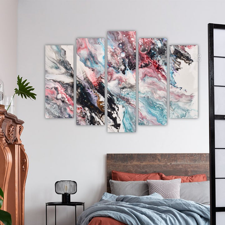 Abstract Paint Blending