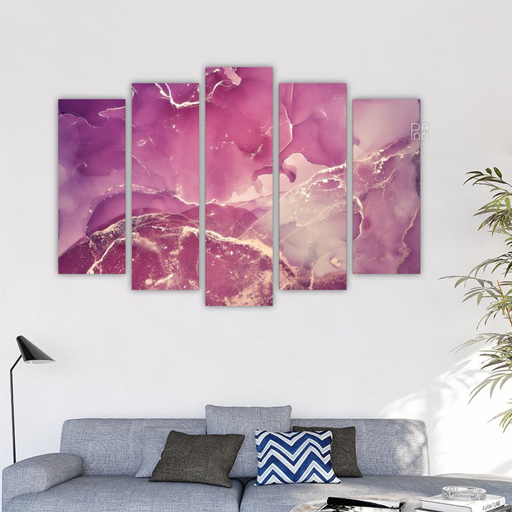 Abstract Multicolor Marble Texture