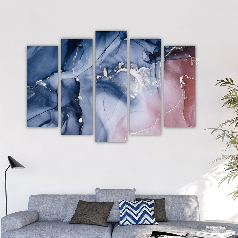 Marble Gradients in Blue