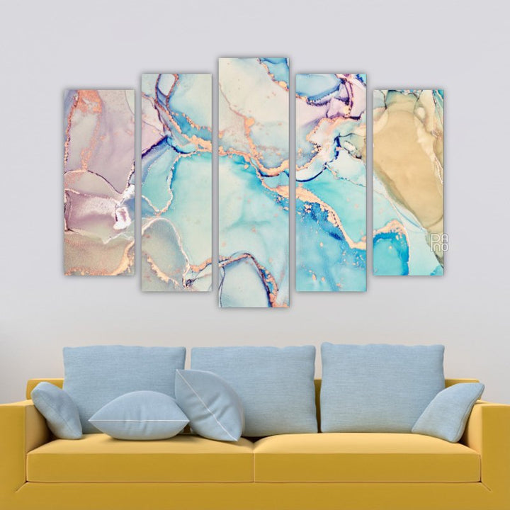 Multicolor Marble Texture