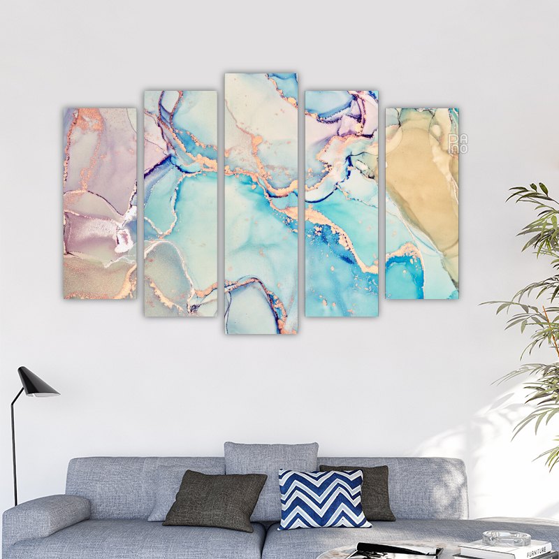 Multicolor Marble Texture