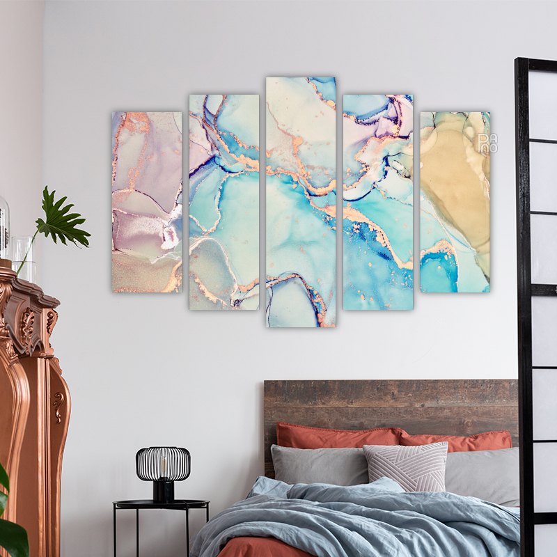 Multicolor Marble Texture