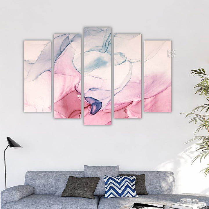 Abstraction with Marble Effect