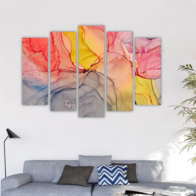 Abstract Multicolor Gradients