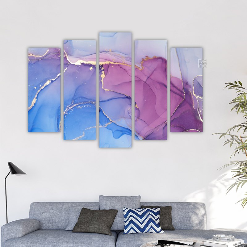 Marble Gradient in Purple