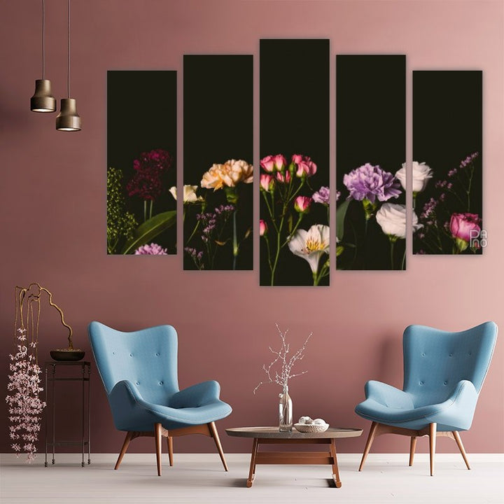 Beautiful blooming flowers