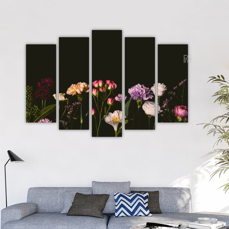 Beautiful blooming flowers