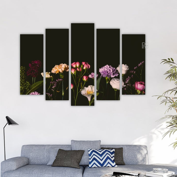 Beautiful blooming flowers