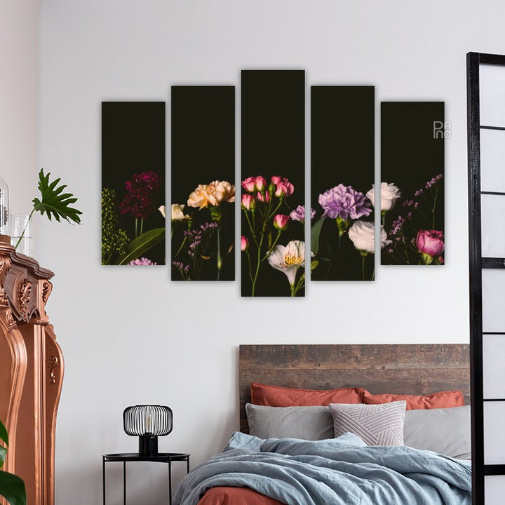 Beautiful blooming flowers