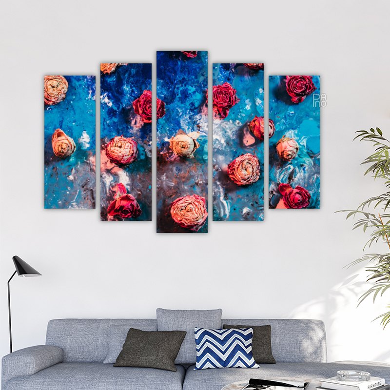 Retro Floral Art