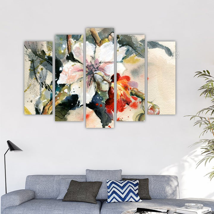 Blooming orchid