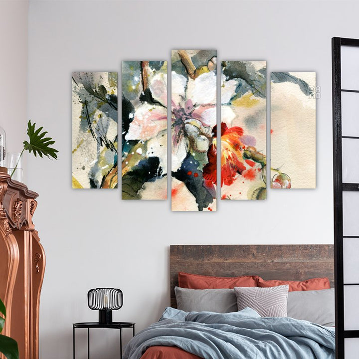 Blooming orchid