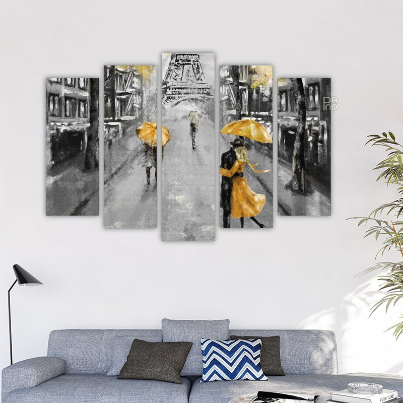 Paris oil reproduction