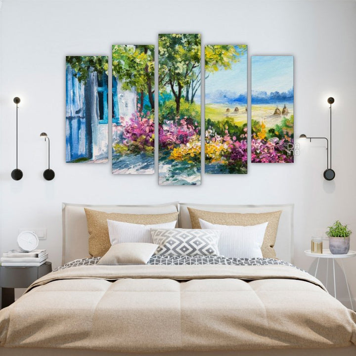 Blooming garden