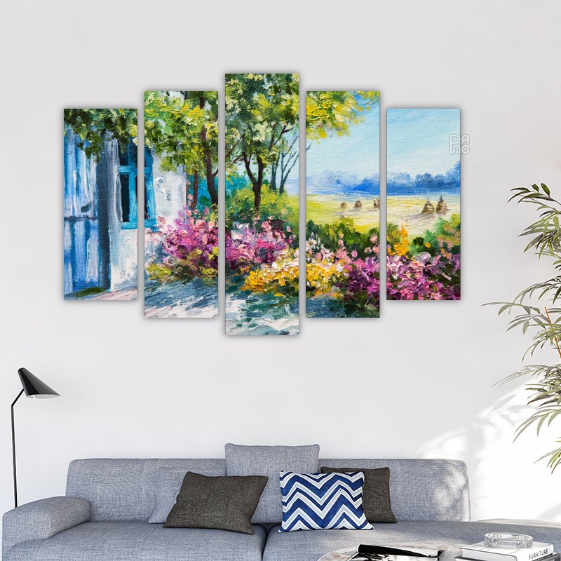 Blooming garden