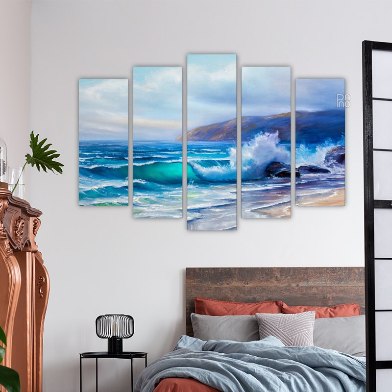 Crashing wave
