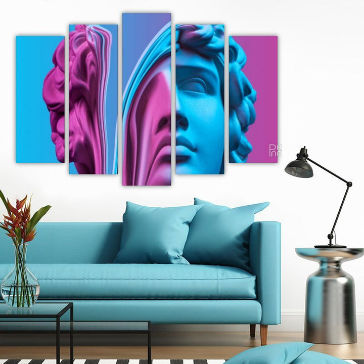 Skulptur im Pop-Art-Stil