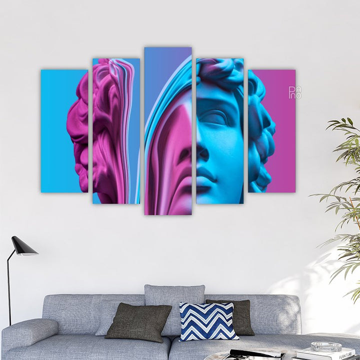 Skulptur im Pop-Art-Stil