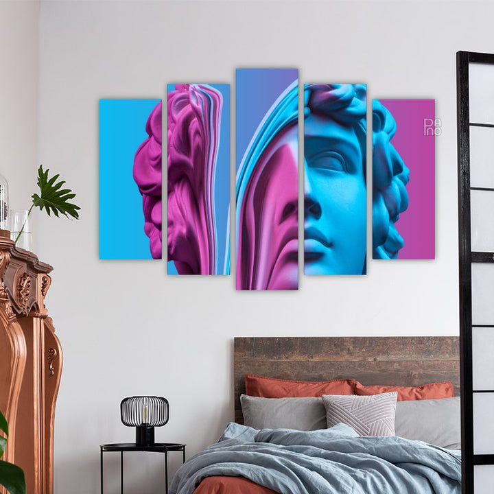 Skulptur im Pop-Art-Stil