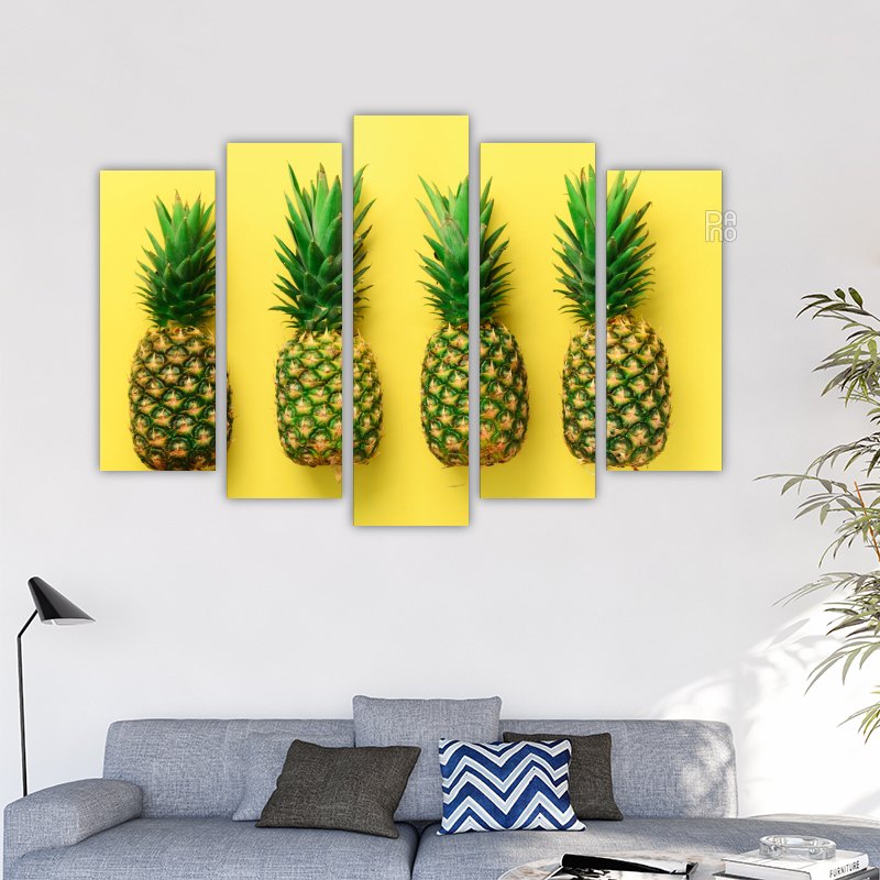 Pop art pineapple design
