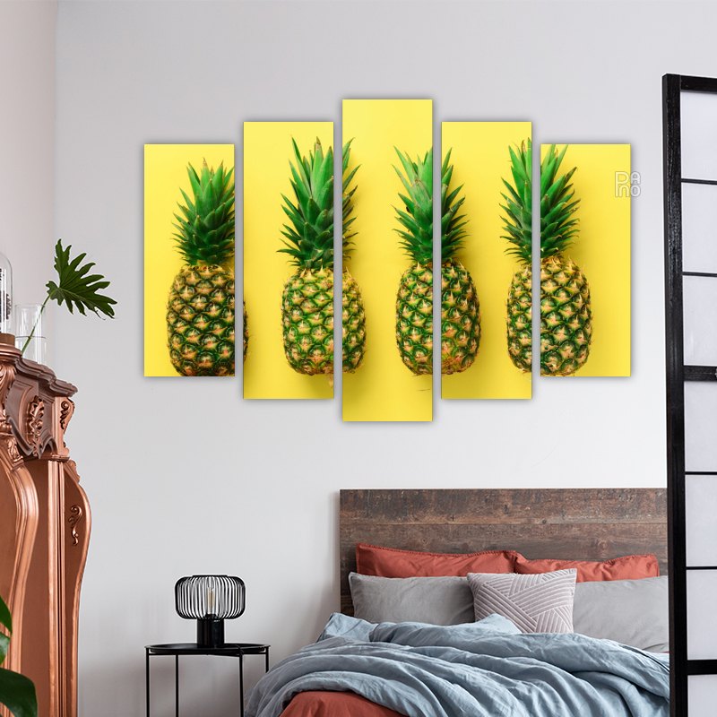 Pop art pineapple design