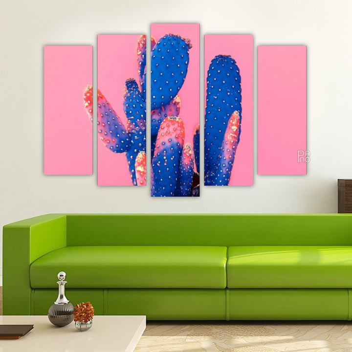 Minimalistisches Kaktus-Kunstdesign