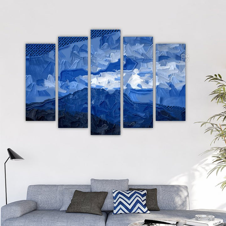 Blue abstraction