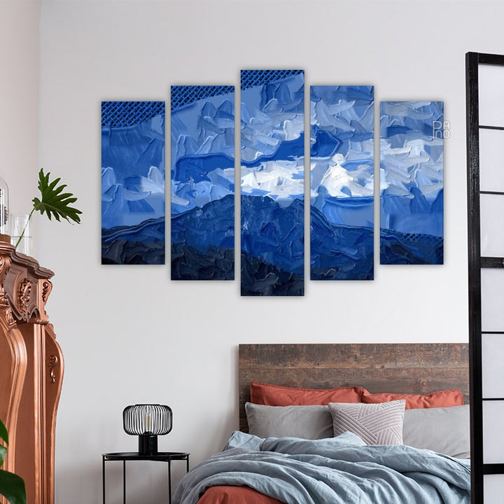 Blue abstraction