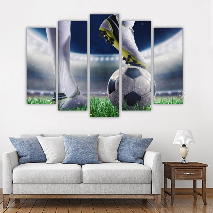 Football Player in Action