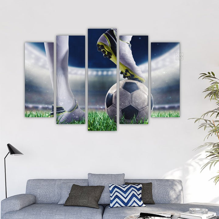 Football Player in Action
