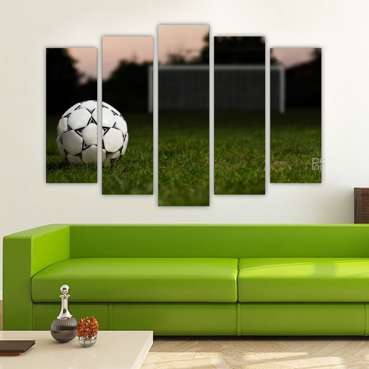 Football Field with Ball
