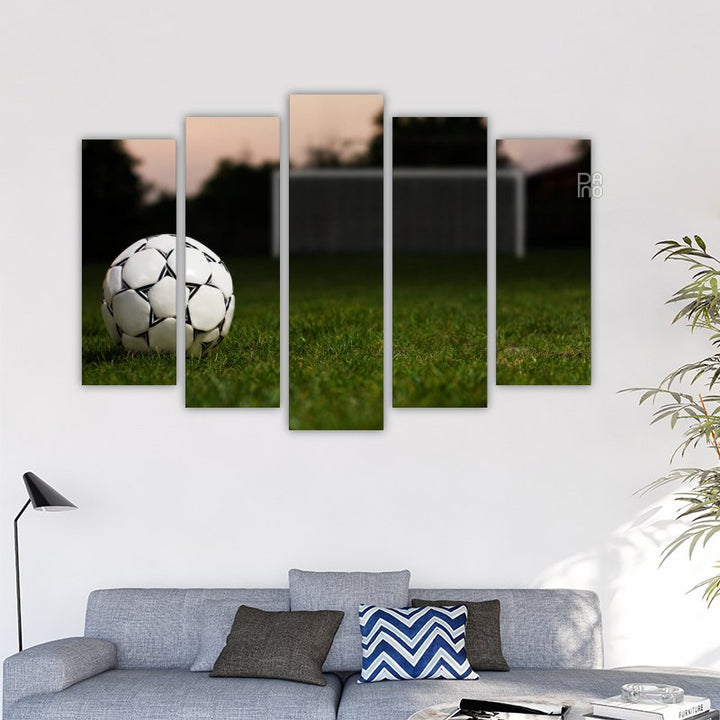 Football Field with Ball