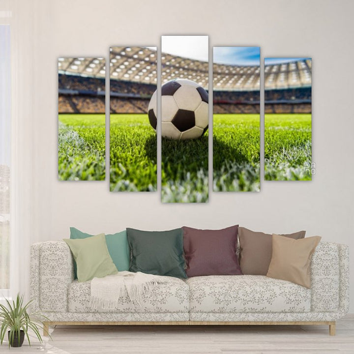 Football at Stadium