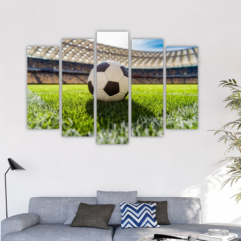 Football at Stadium